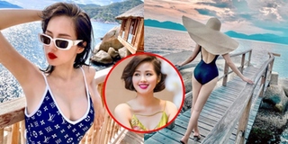 Đường cong hút mắt của bà mẹ 2 con Tâm Tít