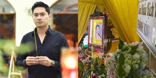 Minh Luân lặng lẽ viếng đám tang diễn viên trẻ qua đời trong mùa dịch