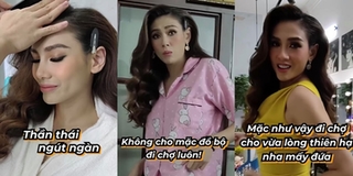 Võ Hoàng Yến "cà khịa" chuyện đồ bộ: ăn diện lồng lộn đi chợ