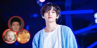 Xuýt xoa trước bộ ảnh lúc sơ sinh đến trưởng thành của V (BTS)