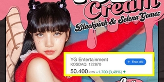 Ice Cream chỉ mới ra mắt poster, cổ phiếu YG tăng cao nhất 4 năm qua!