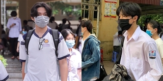 Hậu thi THPT: Cùng ngắm dàn nam sinh điển trai tại cổng trường