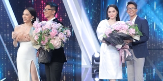 Hoa hậu Hương Giang trao hoa kết đôi với CEO người Singapore