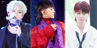 G-Dragon, V (BTS), Baekhyun cùng loạt nam idol chinh phục tóc mullet