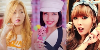 BLACKPINK, RED VELVET và HyunA cùng sở hữu bài hát tên Ice Cream
