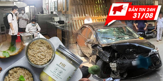 Bản tin 24h: Tai nạn liên hoàn ở Hà Nội; 7 người ngộ độc phải thở máy