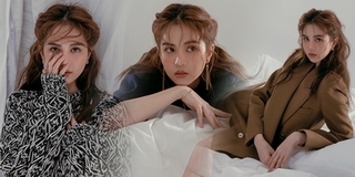 Không diện trang phục sexy, Ngọc Trinh khoe ảnh giường chiếu kín đáo
