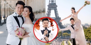 Ảnh cưới chụp tại Paris của Âu Hà My - Trọng Hưng dính phốt hậu kỳ