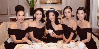 Hồng Nhung lên đồ gặp hội bạn thân đại gia sau 6 tháng mắc kẹt ở Mỹ