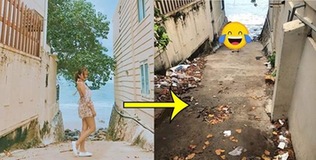 Ngỡ ngàng nhìn hình ảnh thật con hẻm sống ảo hot rần rần ở Vũng Tàu