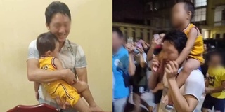 Nghẹn ngào giây phút trao bé mất tích ở Bắc Ninh về cho gia đình