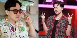 Trấn Thành đeo vòng cổ đôi phong cách rapper với Ali Hoàng Dương