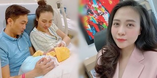 Đàm Thu Trang quay lại với công việc sau 1 tháng sinh em bé