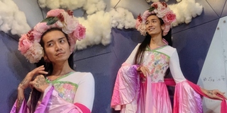 BB Trần cosplay chị Hằng xuống trần gian chơi nhưng quên make-up