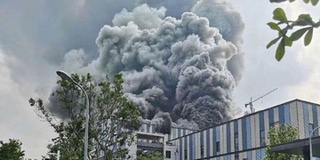 Cháy lớn tại phòng thí nghiệm thuộc toà nhà của Huawei (Trung Quốc)