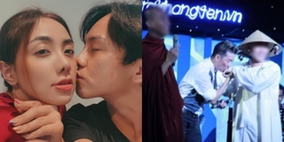 Những nụ hôn gây tranh cãi của showbiz Việt
