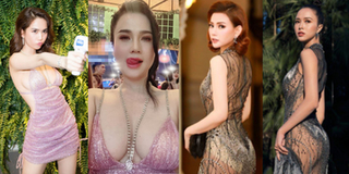 Mỹ nhân "thất thế" khi đụng hàng vì lỗi nội y: Có Ngọc Trinh, Hari Won