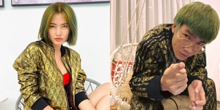 Ngọc Lan diện đồ đôi với Wowy, tự nhận có quan hệ bí mật