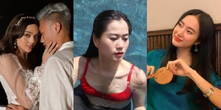 Sao Việt mặc gì hôm nay (4/9): Ngọc Trinh diện bikini ở Đà Lạt