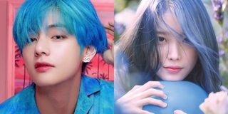 Các Idol K-pop từng nhuộm tóc xanh dương khiến fan đắm đuối
