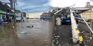 Chưa hết Covid-19, Hàn Quốc lại gánh chịu hậu quả từ bão Maysak