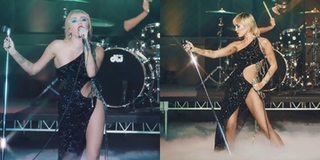 Miley Cyrus diện váy hở bạo của NTK Công Trí