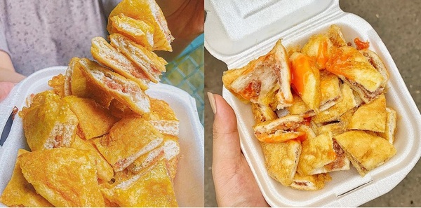 Phá tan cơn đói với bánh bao sữa pate chiên tại Sài Gòn
