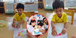 Nguyệt Ánh được con trai lai Ấn Độ tự làm quà tặng nhân dịp lễ 20/10