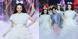 Thanh Hằng hóa thân thành công chúa trên sàn catwalk