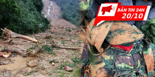 Bản tin 24h: Sạt lở vùi lấp trạm bảo vệ rừng tại Quảng Bình
