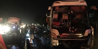 Tai nạn nghiêm trọng ở Tiền Giang khiến 20 người thương vong