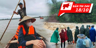Bản tin 24h: 64 người không qua khỏi vì mưa lũ ở miền Trung