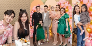 Dàn sao Việt nô nức dự sinh nhật 1 tuổi của con gái Ưng Hoàng Phúc