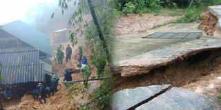 Nghệ An đối mặt nguy cơ sạt lở đất, miền Trung tiếp tục mưa to