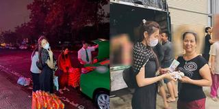 Thủy Tiên tức tốc đi cứu trợ vì tin nhắn "Chị ơi, em thèm cơm lắm"