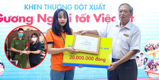 Nữ sinh trả lại 200 triệu VND được trường trao học bổng 20 triệu VND