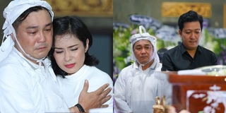 Sao Việt nghẹn ngào đến viếng đám tang cha diễn viên Lý Hùng