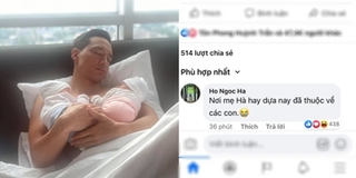 Phản ứng của Hà Hồ khi thấy Kim Lý ngủ thiếp đi vẫn bế cặp song sinh?
