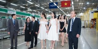 AQUA Việt Nam chào mừng top 35 thí sinh HHVN 2020 tham quan nhà máy tại Đồng Nai