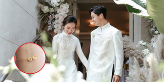 Cô dâu Viên Minh ghi điểm khi chuẩn bị quà tặng cho hội chị em