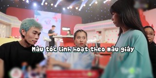 Hồng Thanh không ngại nhuộm tóc để đồng điệu với thời trang DJ Mie