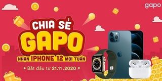 Bất ngờ comeback, mạng xã hội Gapo tặng iPhone 12 hàng tuần cho người dùng