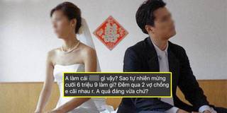 Tình cũ mừng cưới 6,9 triệu đồng khiến cô dâu, chú rể nổ ra tranh cãi