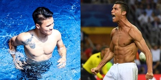 Quang Hải có tỷ lệ mỡ thấp đáng kinh ngạc, có thể sánh ngang Ronaldo