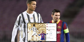 Messi lại bị chị gái Ronaldo chế giễu trên mạng xã hội