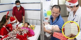 Xúc động trước những lá thư gửi ông già Noel ở bệnh viện nhi