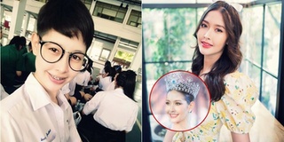 Tân Hoa hậu Chuyển giới Thái gây sốt vì xinh xắn từ thời niên thiếu