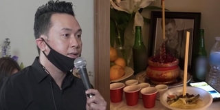Hàn Thái Tú quặn lòng ở Mỹ khi thấy lễ an táng của Vân Quang Long