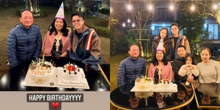 Matt Liu đưa Hương Giang về nhà mừng sinh nhật "mẹ vợ tương lai"