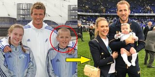 Harry Kane cưới cô bé 13 năm trước chụp cùng mình và David Beckham
